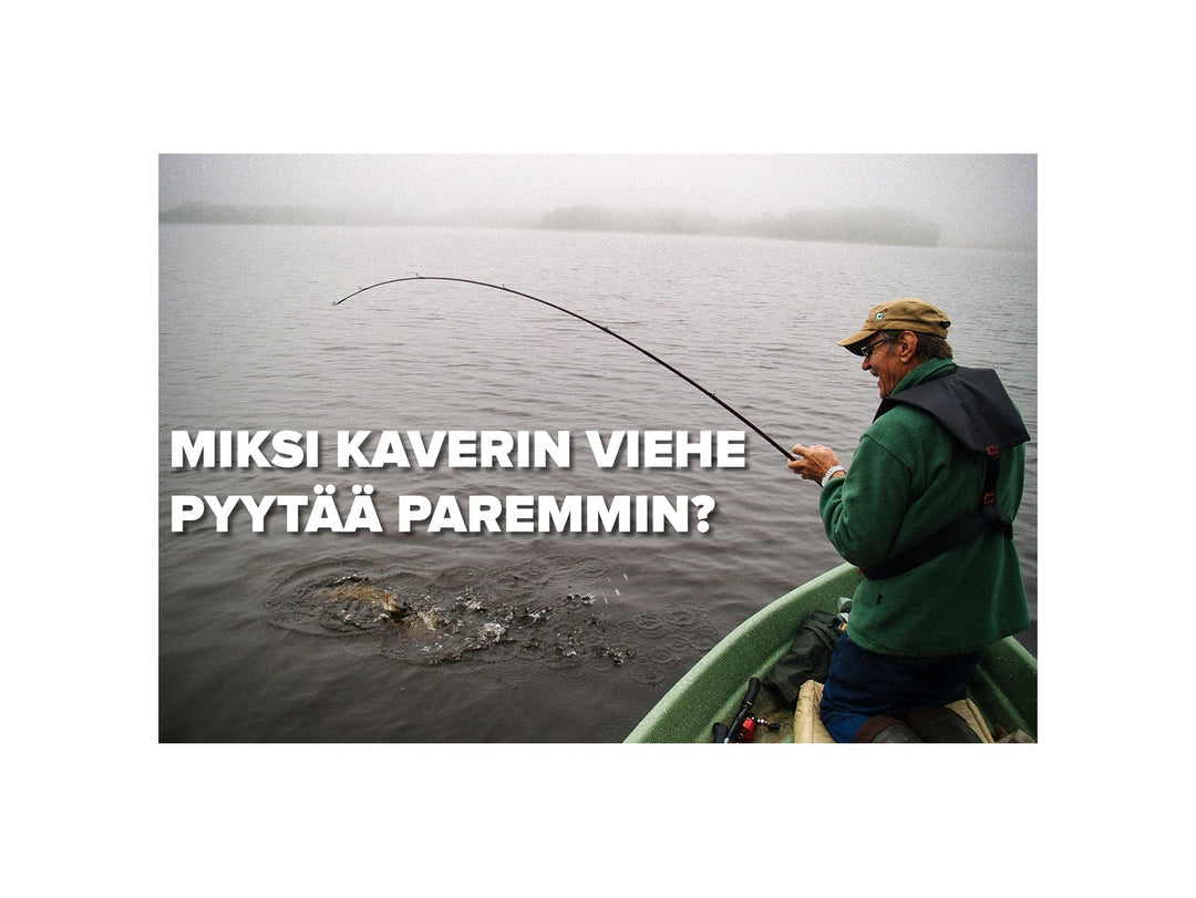 Miksi kaverin viehe pyytää paremmin?